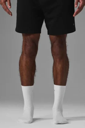Chaussettes unisexes mi-mollet discrètes – Blanc