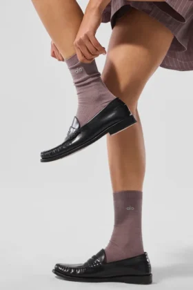 Chaussettes unisexes mi-mollet discrètes – Champignon