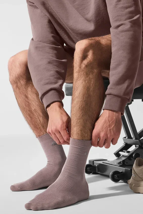 Chaussettes unisexes mi-mollet discrètes - Champignon