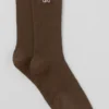 Chaussettes unisexes mi-mollet discrètes - Espresso