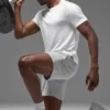 Chaussettes unisexes mi-mollet discrètes - Gris chiné athlétique