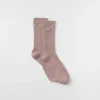 Chaussettes unisexes mi-mollet discrètes - Taupe