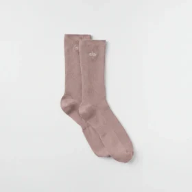Chaussettes unisexes mi-mollet discrètes - Taupe