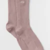 Chaussettes unisexes mi-mollet discrètes - Taupe