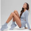 Chaussettes unisexes mi-mollet froncées - Winter Frost