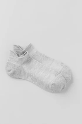 Chaussettes unisexes Performance Tab - Gris chiné athlétique