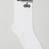Chaussettes unisexes Throwback - Blanc/Noir