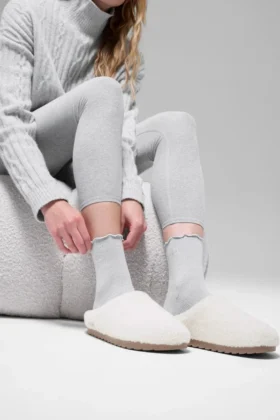 Chaussons de récupération Sherpa - Ivoire