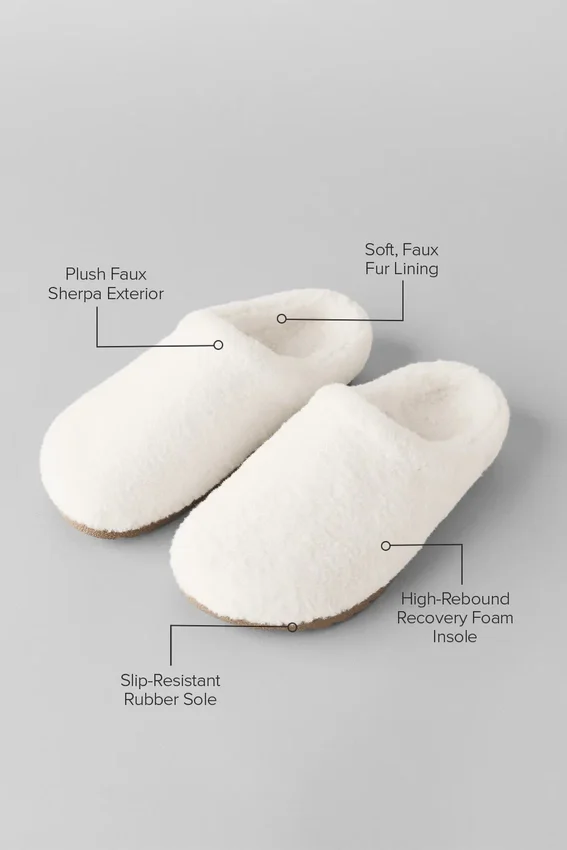 Chaussons de récupération Sherpa - Ivoire