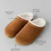 Chaussons Recovery - Saddle/Ivory
