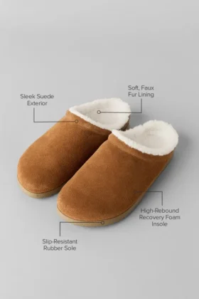 Chaussons Recovery – Saddle/Ivory