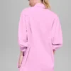 Chemise en coton « Real Deal » à boutons – Rose « Candy Heart »
