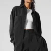 Chemise à manches longues boutonnée Dreamscape – Noir