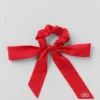 Chouchou « Love Knots » à nouer - Rouge vif