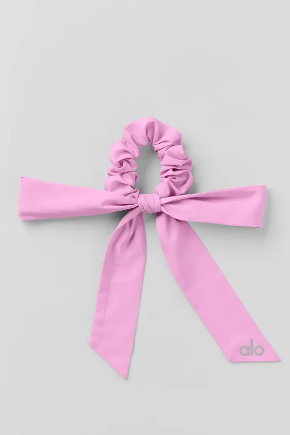 Chouchou « Love Knots » - Rose bonbon