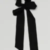 Chouchou à nœuds « Love Knots » - Noir
