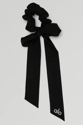Chouchou à nœuds « Love Knots » - Noir