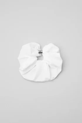 Chouchou oversize Bead It - Blanc