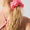 Chouchou oversize Bead It - Rose bonbon fluo