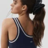 Chouchou oversize « Mesh Sweet Nothing » - Bleu marine