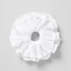 Chouchou oversize Micro Plissé - Blanc