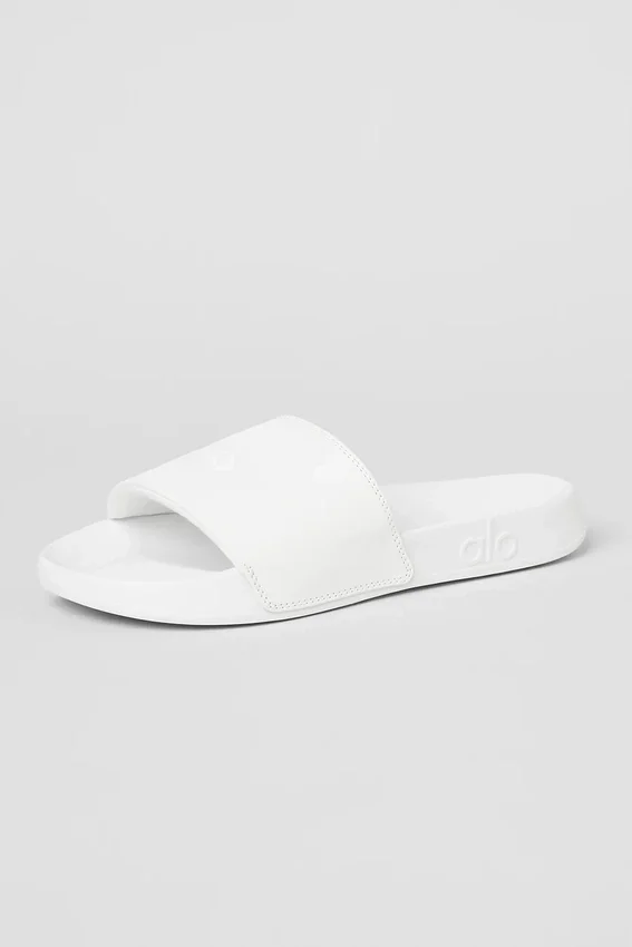 Claquettes unisexes - Blanc