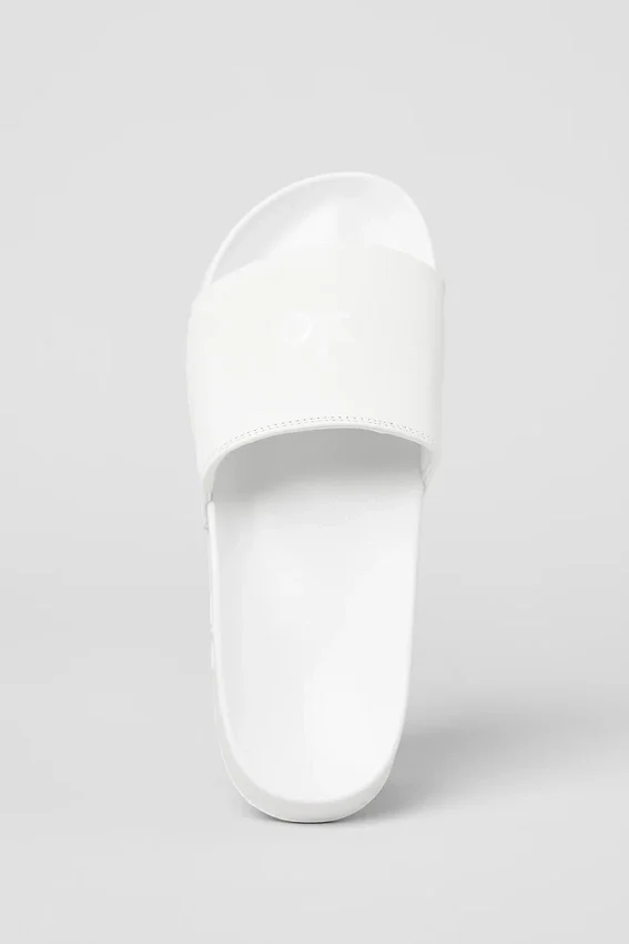 Claquettes unisexes - Blanc