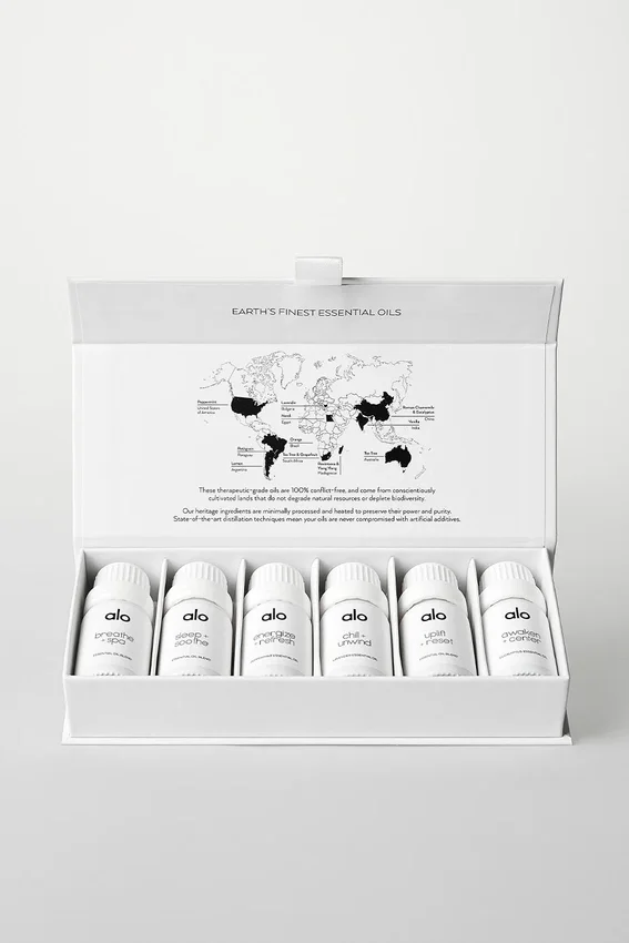 Coffret de collection d’huiles essentielles