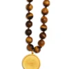 Collier Mala en œil-de-tigre