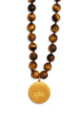 Collier Mala en œil-de-tigre