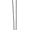 Collier Mala en onyx noir