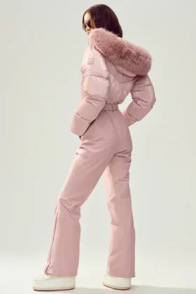 Combinaison de ski Polar Star – Rose champagne