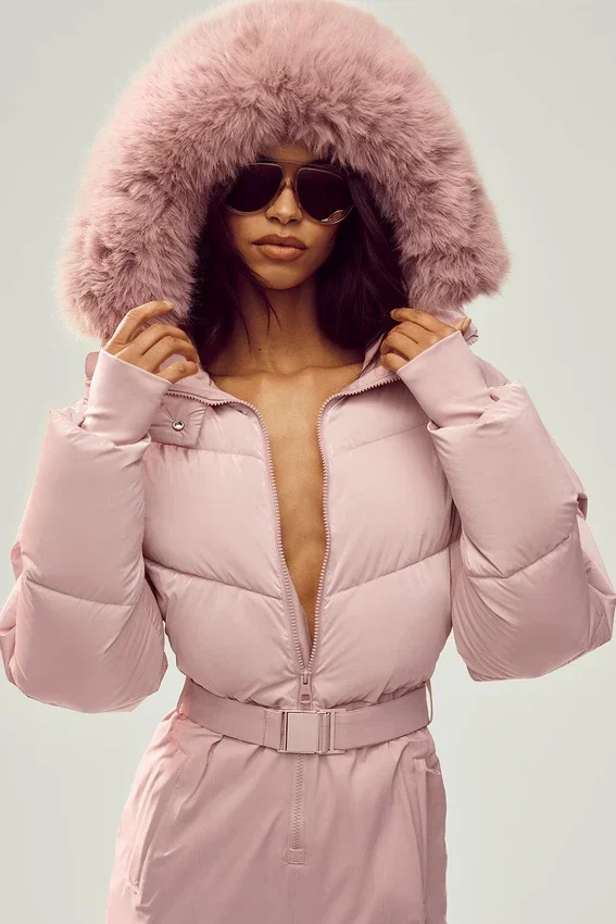Combinaison de ski Polar Star - Rose champagne