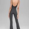 Combinaison « One and Done » à coupe bootcut Airbrush - Anthracite