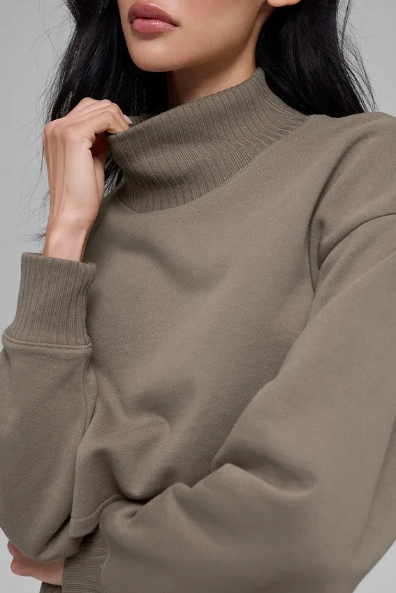 Couverture courte Serenity - Cacao clair