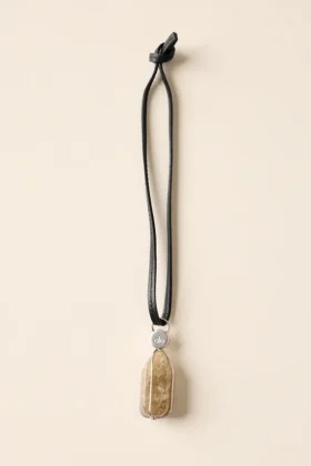 Cristaux Alo Intention - Quartz fumé/Chrome