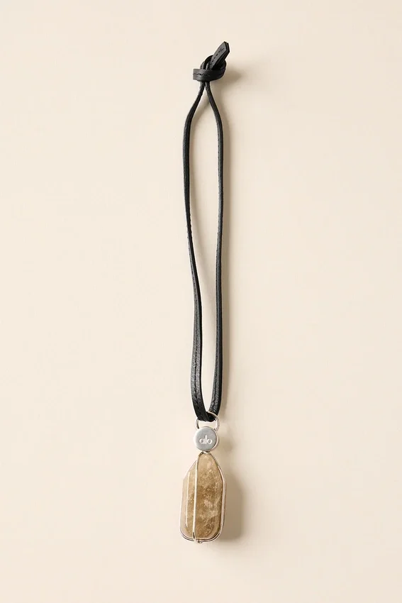 Cristaux Alo Intention - Quartz fumé/Chrome