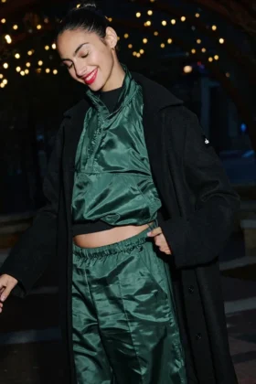 Cropped Afterglow Pull – Winter Ivy
