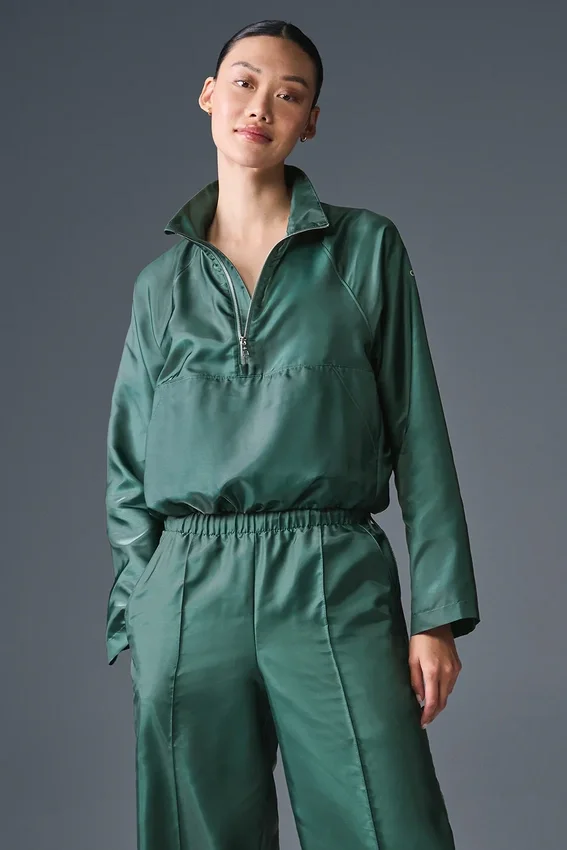Cropped Afterglow Pull – Winter Ivy