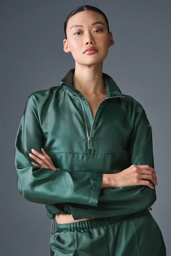 Cropped Afterglow Pull – Winter Ivy