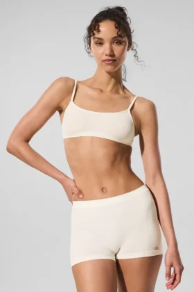 Culotte courte Sheer Glow - Ivoire