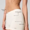 Culotte courte Sheer Glow - Ivoire