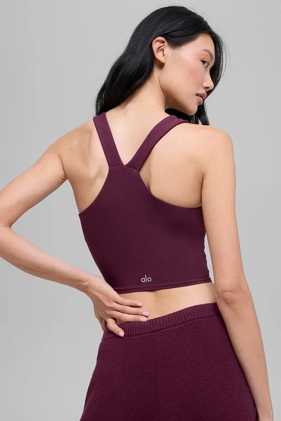 Débardeur Airbrush Real Bra - Burgundy