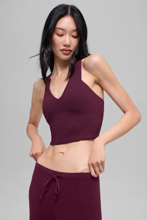 Débardeur Airbrush Real Bra - Burgundy