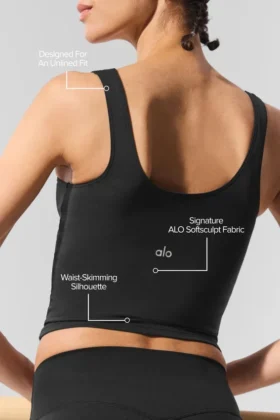 Débardeur Alo Softsculpt – Noir