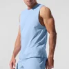 Débardeur Alo Vapor Muscle - Bleu coquillage
