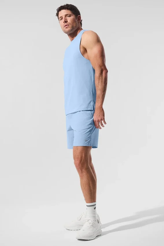 Débardeur Alo Vapor Muscle - Bleu coquillage