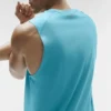 Débardeur Alo Vapor Muscle – Blue Breeze