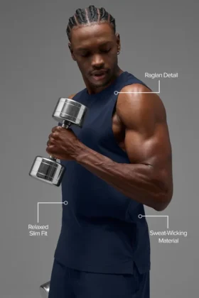 Débardeur Alo Vapor Muscle – Navy
