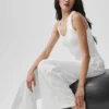 Débardeur avec soutien-gorge intégré Alo Softsculpt « No Nonsense » - Blanc